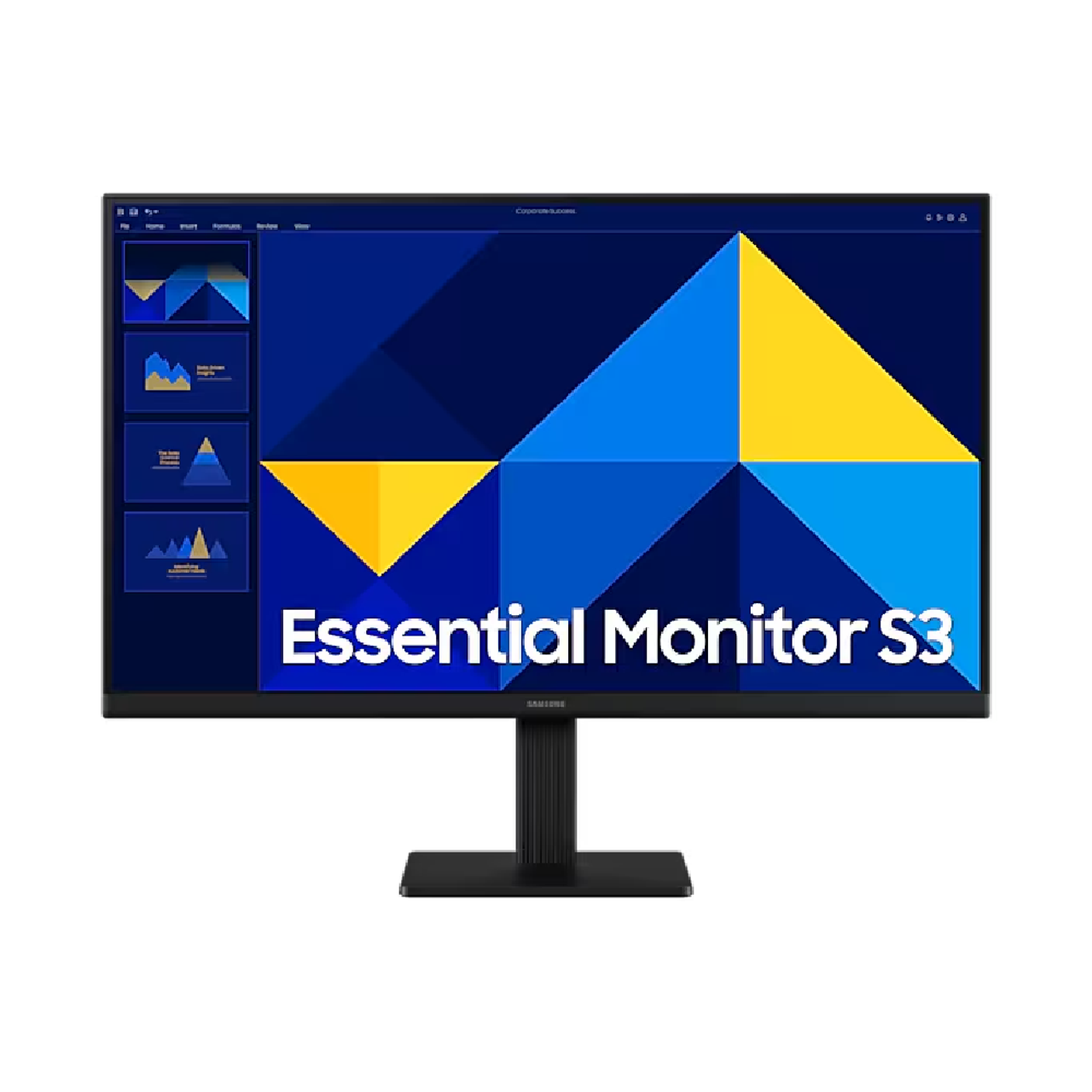 Samsung LS24D300GAMXUE Essential S3 Full HD IPS Flat Monitor 24inch