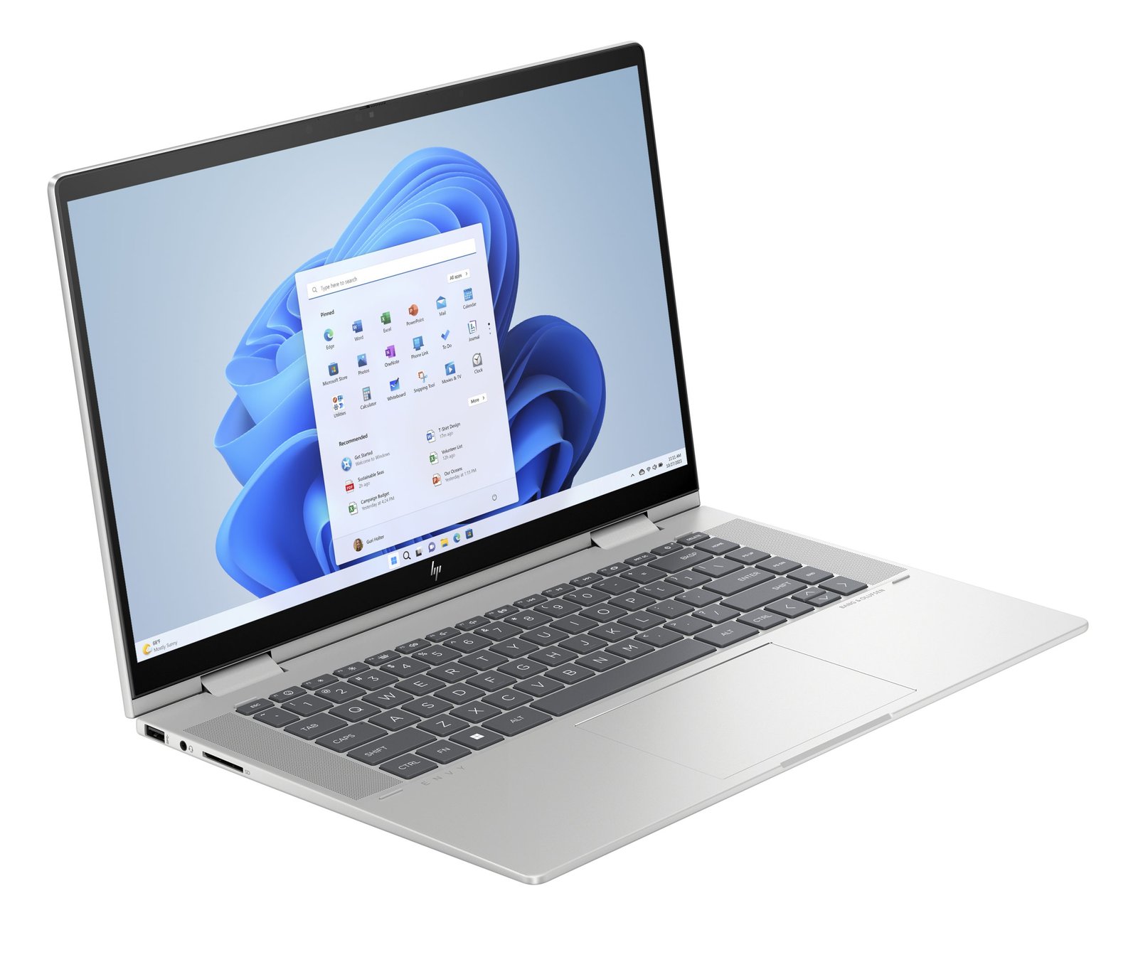 HP Envy 15-ew1058wm X360 / Ci5-1335U / 8GB-DDR4 / 512GB-SSD / Intel UHD Graphics / 15.6-inch FHD IPS Touch / Win11 / Mineral Silver /US