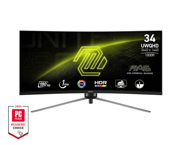 MSI MAG 345CQR 34"inch